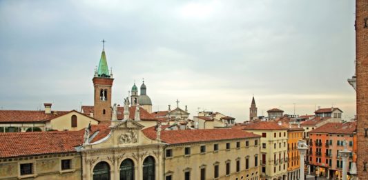 Vicenza, uno scorcio di piazza dei Signori