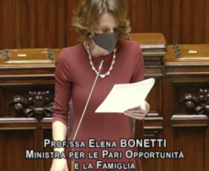 ministra Bonetti