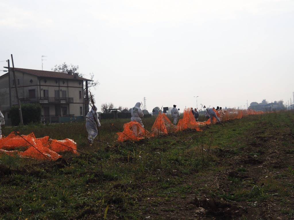 Reti del cantiere Tav a Montecchio Maggiore smontate da attivisti di Rise Up for Climate Justice