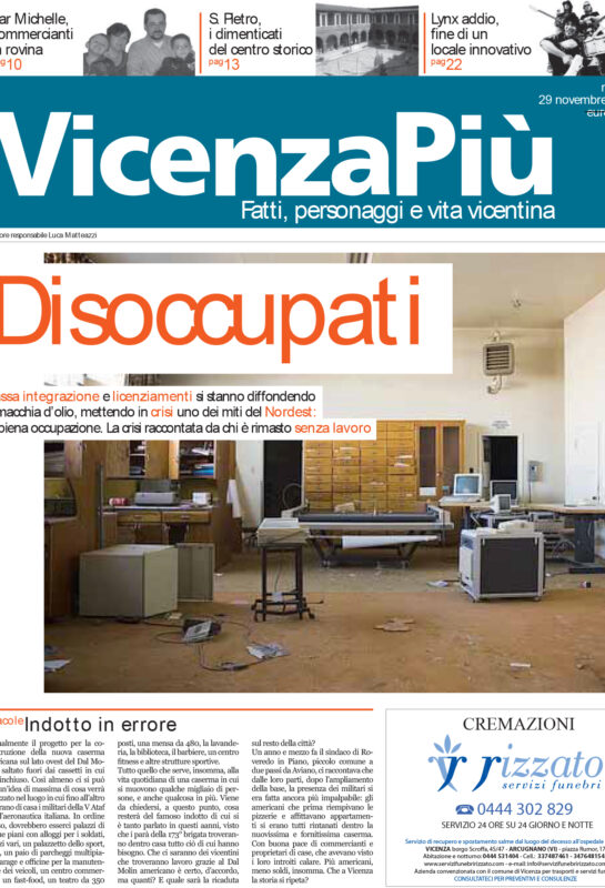 VicenzaPiù n.127, 29 novembre 2008