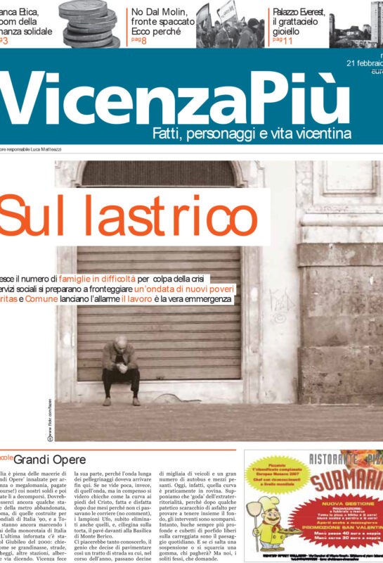 VicenzaPiù n.137, 21 febbraio 2009