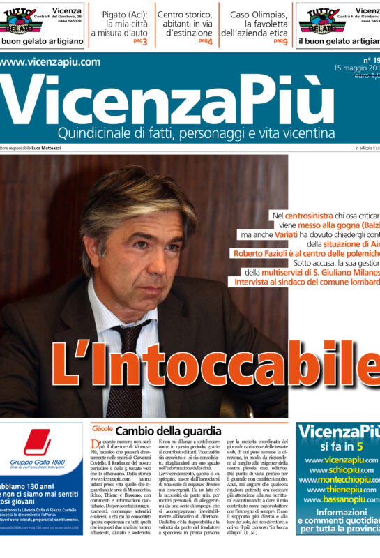 VicenzaPiù n.191, 15 maggio 2010