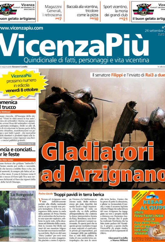 VicenzaPiù n.198, 24 settembre