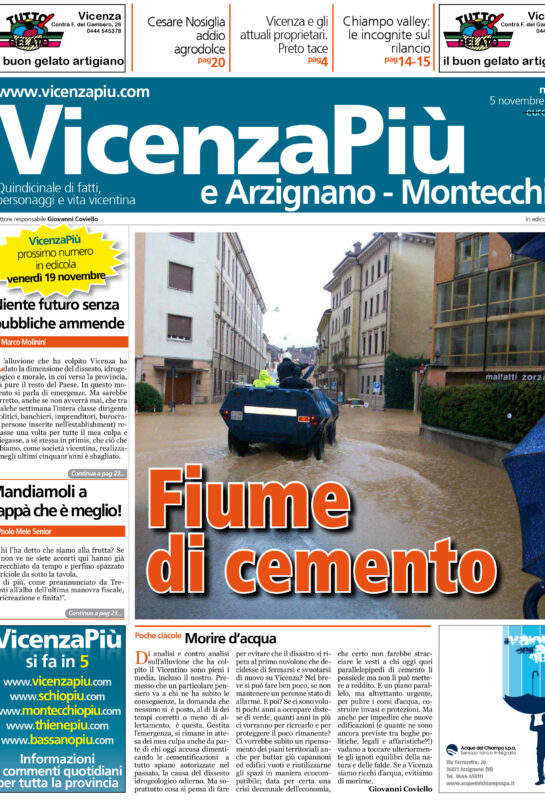 VicenzaPiù n.201, 5 novembre 2010