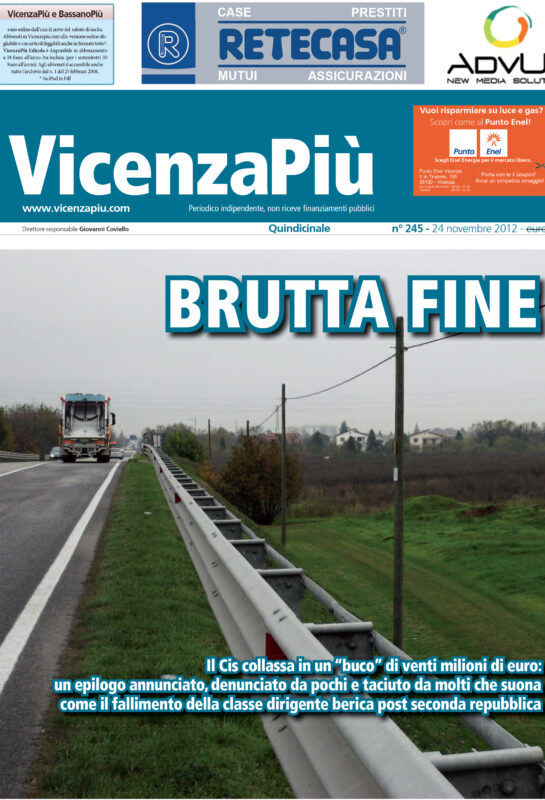 VicenzaPiù n.245, 24 novembre 2012