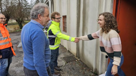 Sopralluogo del sindaco in zona industriale allagata dalla Dioma