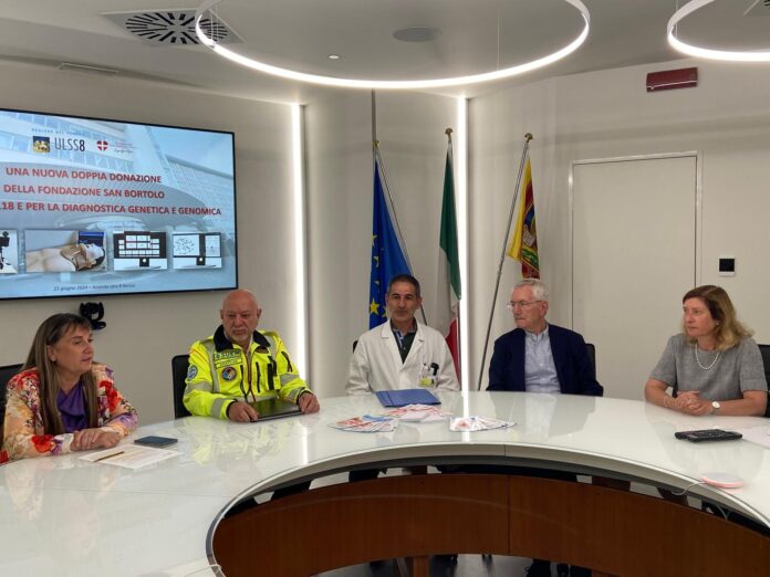 La presentazione delle donazioni della Fondazione San Bortolo all'Ospedale di vicenza