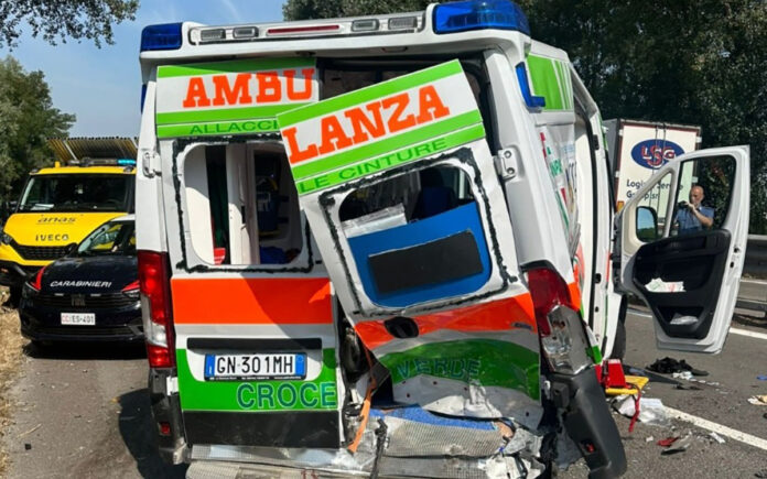 Incidente ambulanza Rovigo