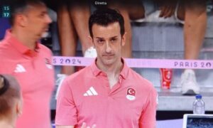 Daniele Santarelli, coach della Turchia e marito di Moky che ha conosciuto a Vicenza