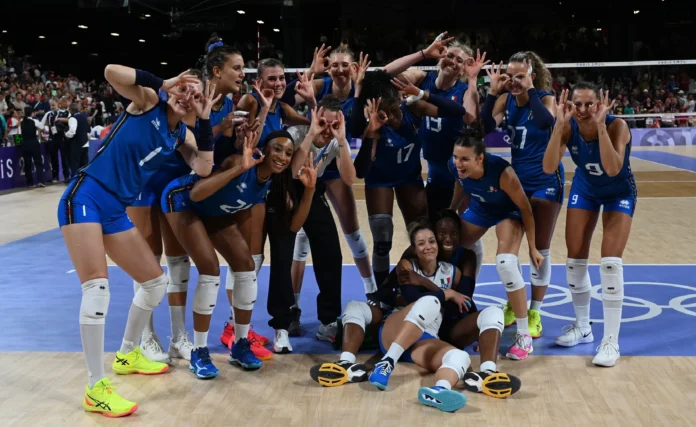 Italia volley femminile, in maglia bianca Monica De Gennaro - Foto Antonio Fraioli