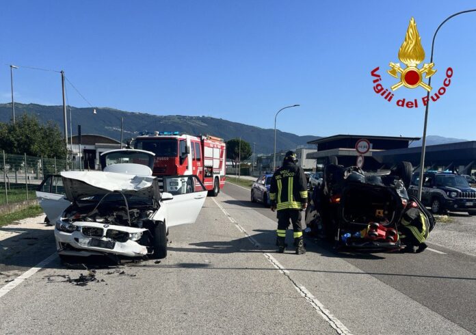 incidente stradale a Pianezze tre feriti