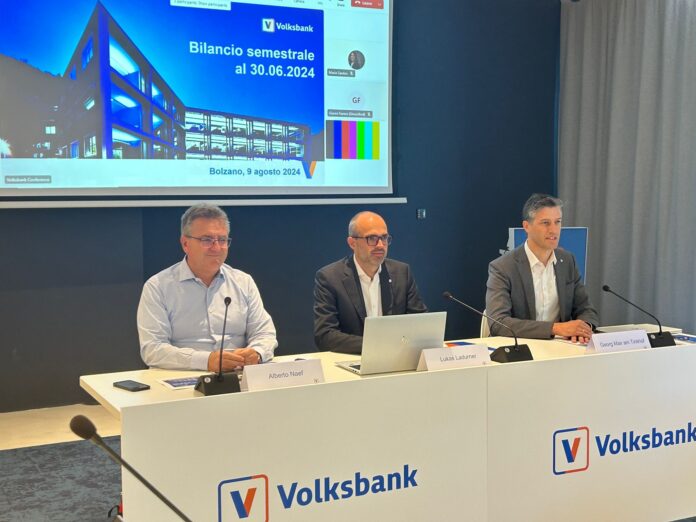 Volksbank ancora in crescita