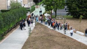 inaugurazione parco centro studi Bassano del Grappa