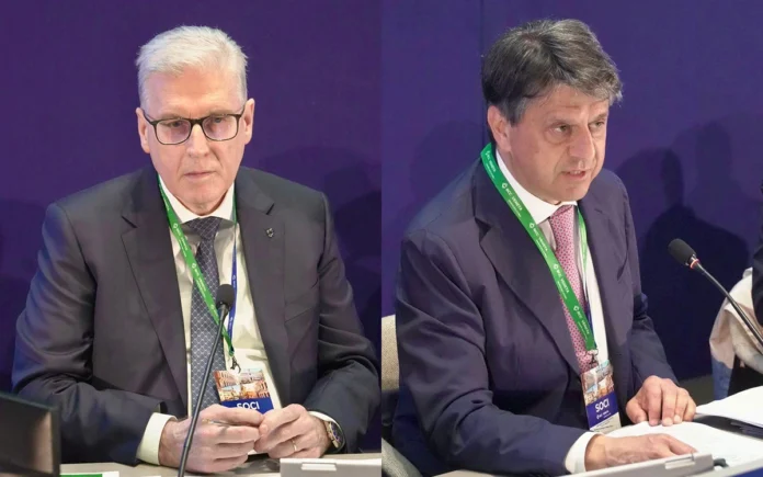 Bcc Veneta residente Flavio Piva e del Direttore generale Leopoldo Pilati