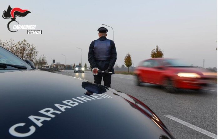 Carabinieri di Vicenza in azione