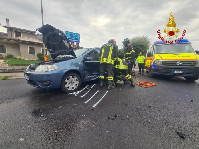 Vigili del Fuoco in azione