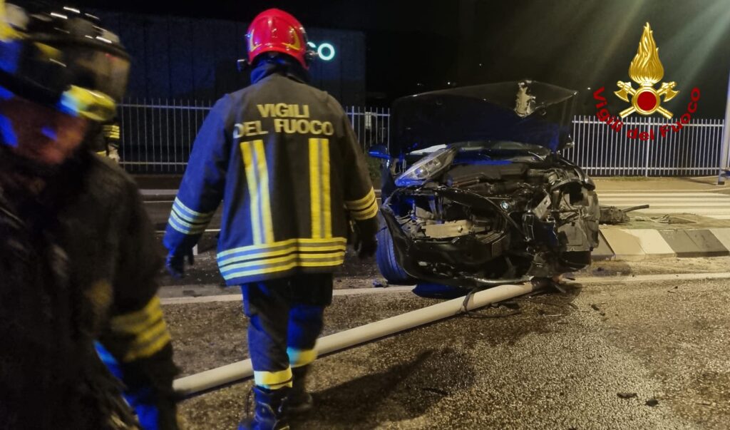 vigili del fuoco, incidente montecchio