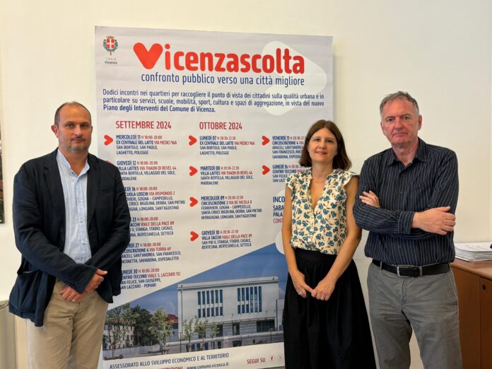 Presentazione dell'iniziativa Incontri nei quartieri Vicenzascolta