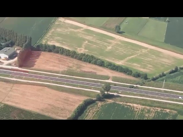 Ricognizione aerea su Vicenza, nessun cantiere lungo Bretella e percorso Tangenziale Nord Vicenza