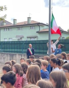 Primo giorno di scuola Sindaco Finco alla scuola Pascoli