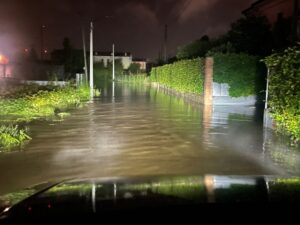 maltempo strada caperse