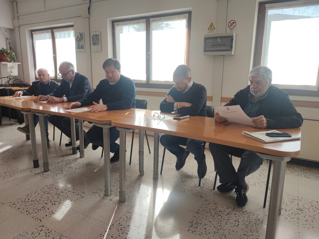 Caritas Diocesana Vicentina, i vertici col direttore don Enrico Pajarin e Lorenzo Facco, responsabile dell’area grave marginalità di Caritas Diocesana Vicentina