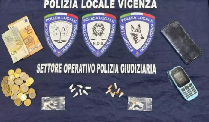 Polizia locale di Vicenza: operazione anti droga