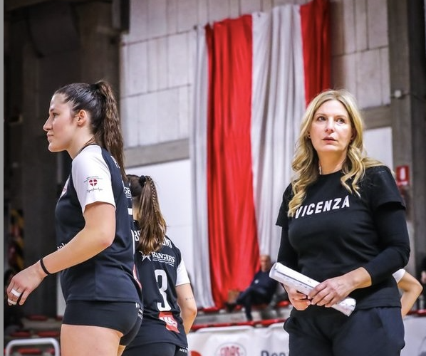 Mariella Cavallaro alla guida della Volksbank Vicenza Volley