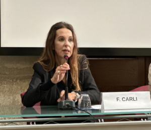 Francesca Carli, presidente di Sintesi APS