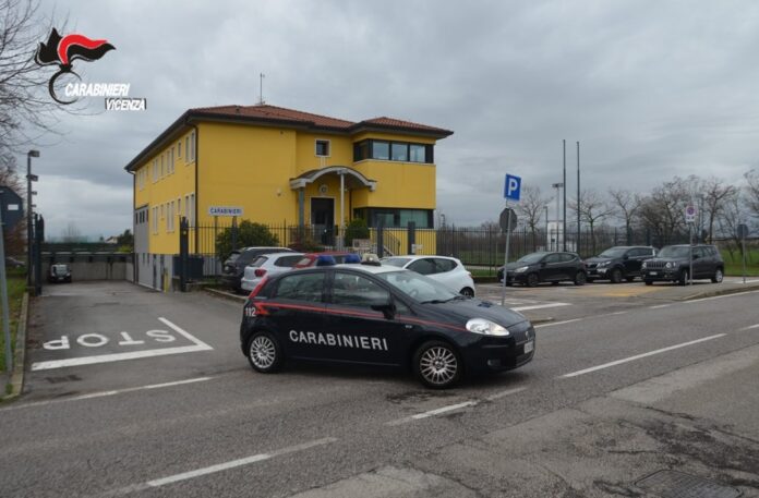 Carabinieri di breganze rintracciano responsabile furto