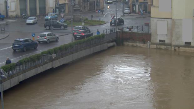 Maltempo in veneto, fiumi sotto osservazione