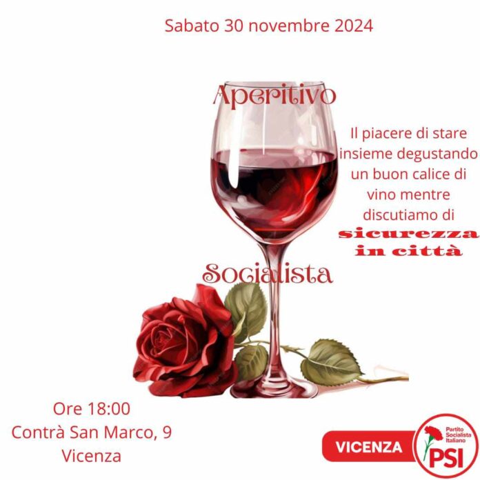 Vicenza città sicura? Il secondo incontro di “Aperitivo socialista”