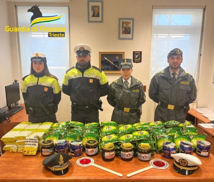 Guardia di Finanza sequestra tabacchi di contrabbando