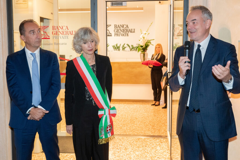 Inaugurazione a Vicenza di nuova filiale Banca Generali