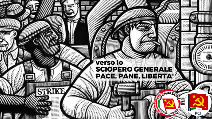 Verso lo sciopero generale del 29 novembre, serata di confronto organizzata da PRC e PCI a Vicenza