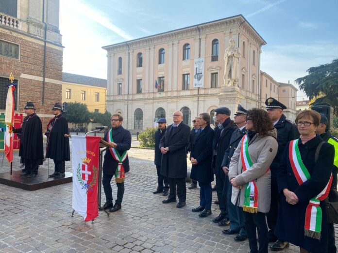 Anniversario bombardamento di vicenza, intervento Possamai