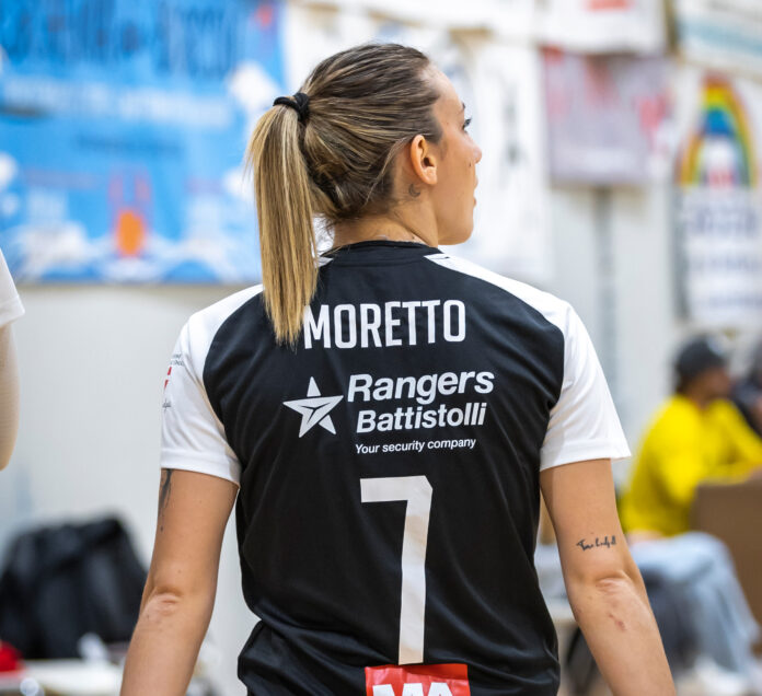 Gaia Moretto, libero della Volksbank Vicenza Volley (foto di Daniele Marangoni)