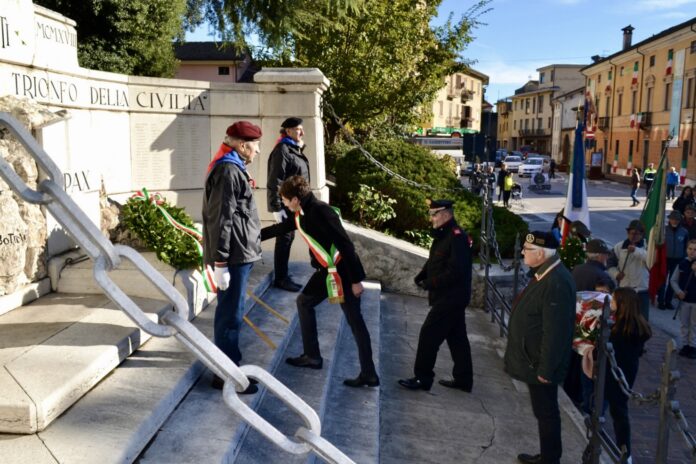 Marano vicentino cerimonia 4 novembre