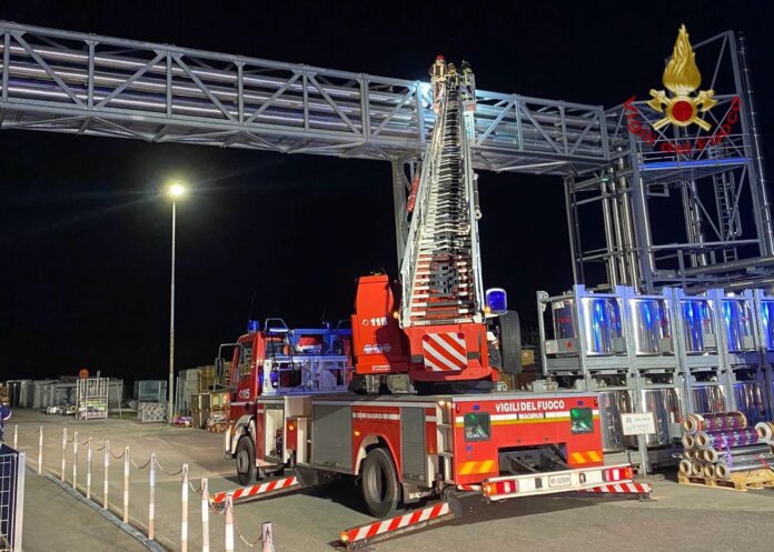 incendio azienda lugo di vicenza