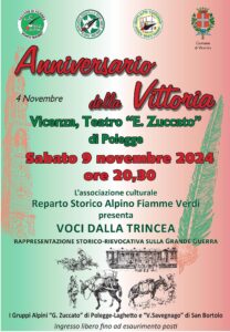 locandina evento 4 novembre a polegge