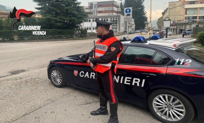 carabinieri, arresto ad Altavilla vicentina per detenzione ai fini di spaccio di stupefacenti