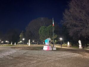 giardino salvi nuova illuminazione