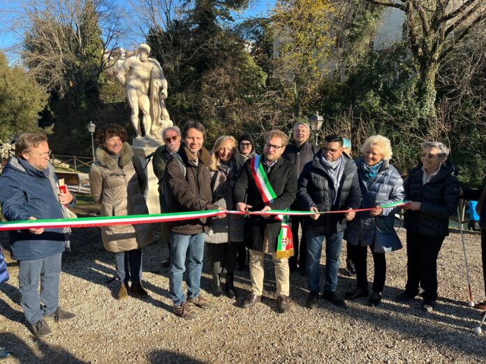 giardino salvi taglio del nastro