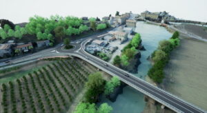 Riviera Berica il rendering sul tratto del ponte di debba