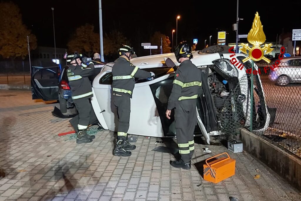 Vigili del fuoco a Bassano del Grappa