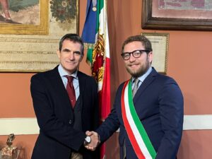 Il nuovo questore Zerilli e il sindaco Giacomo Possamai