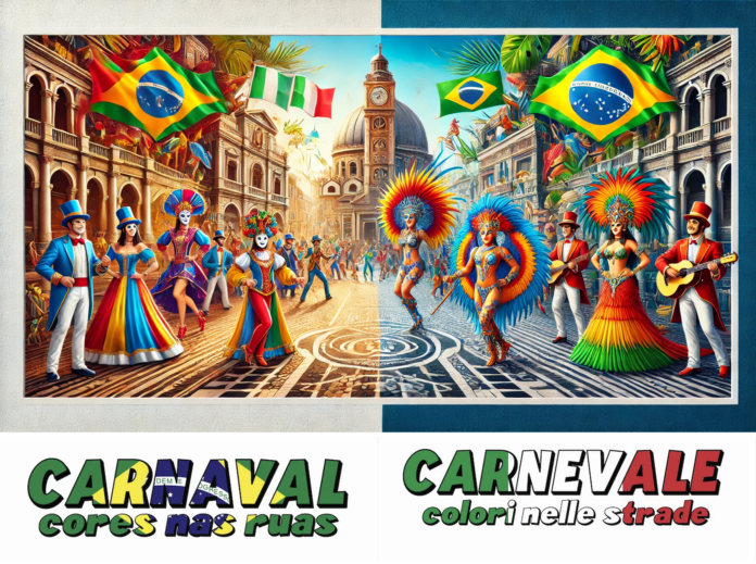 Carnevale – colori nelle strade, Carnaval – cores nas ruas