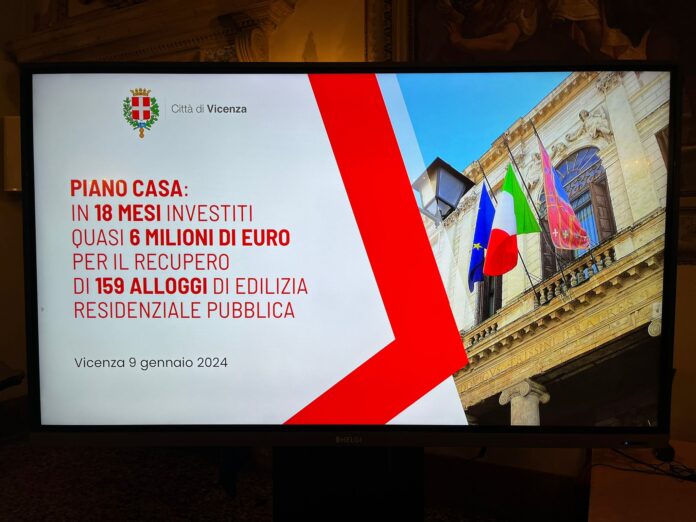 La presentazione del Piano Casa sugli alloggi Erp a Vicenza