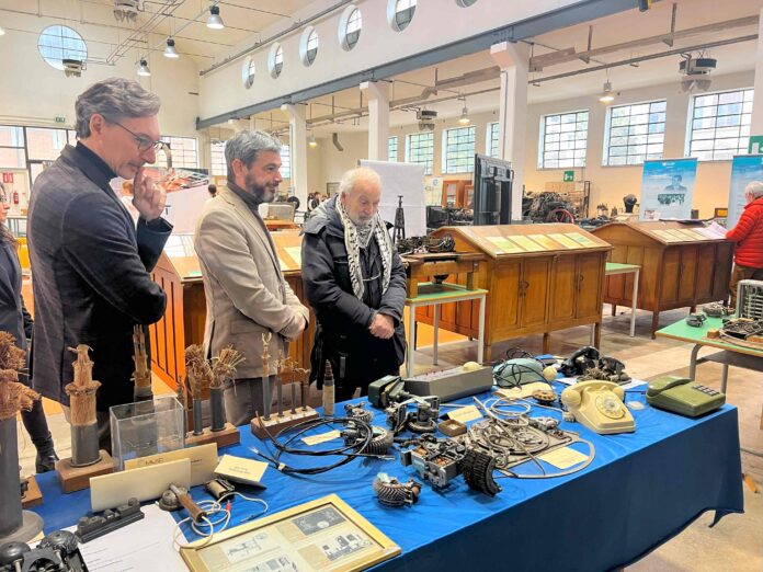 Il presidente provincia di Vicenza Nardin in visita al Museo del Rossi