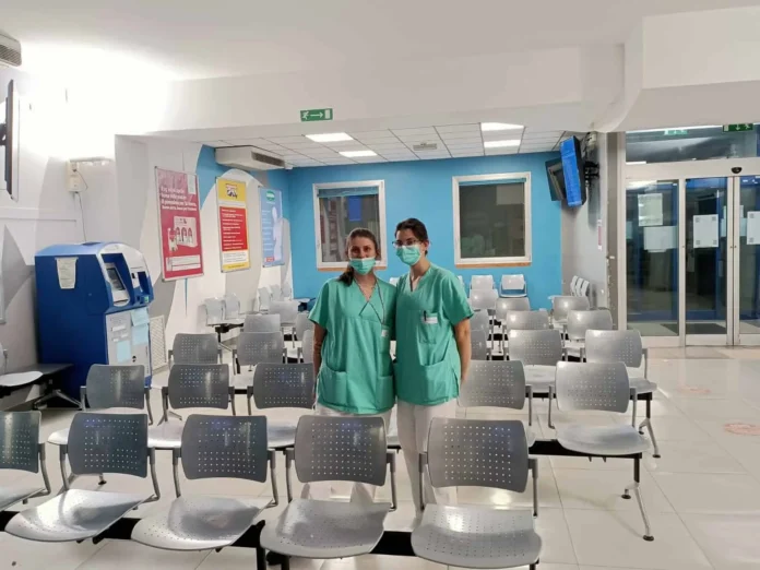 Sala d'attesa del pronto soccorso del San Bortolo di Vicenza